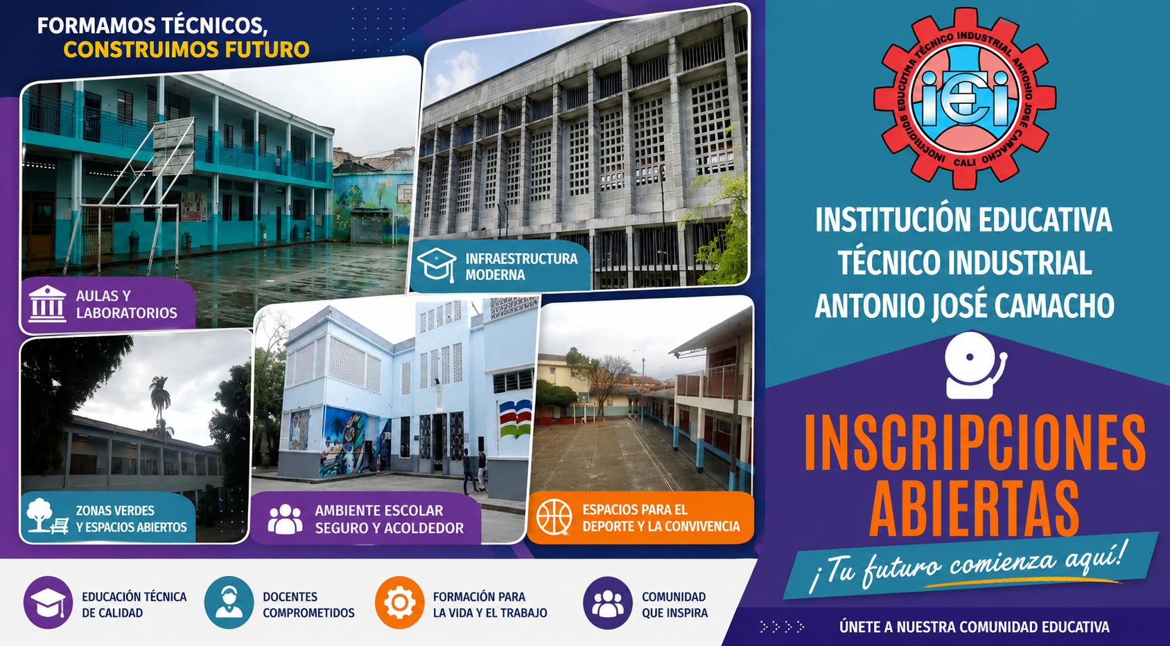 Flyer de inscripciones