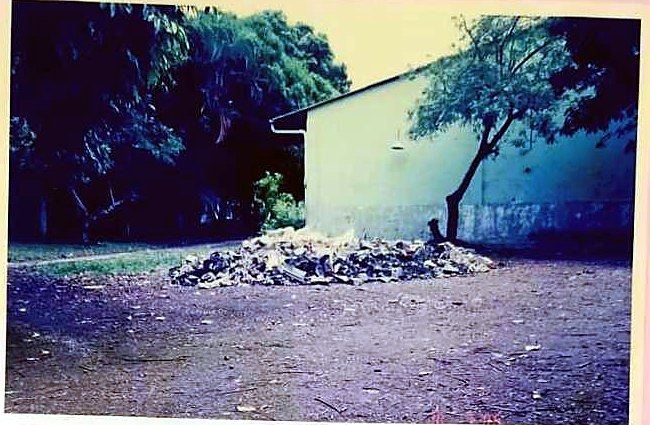 La antigua escombrera: antes