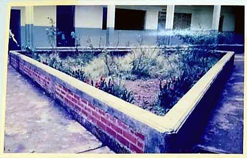 Los jardines: antes